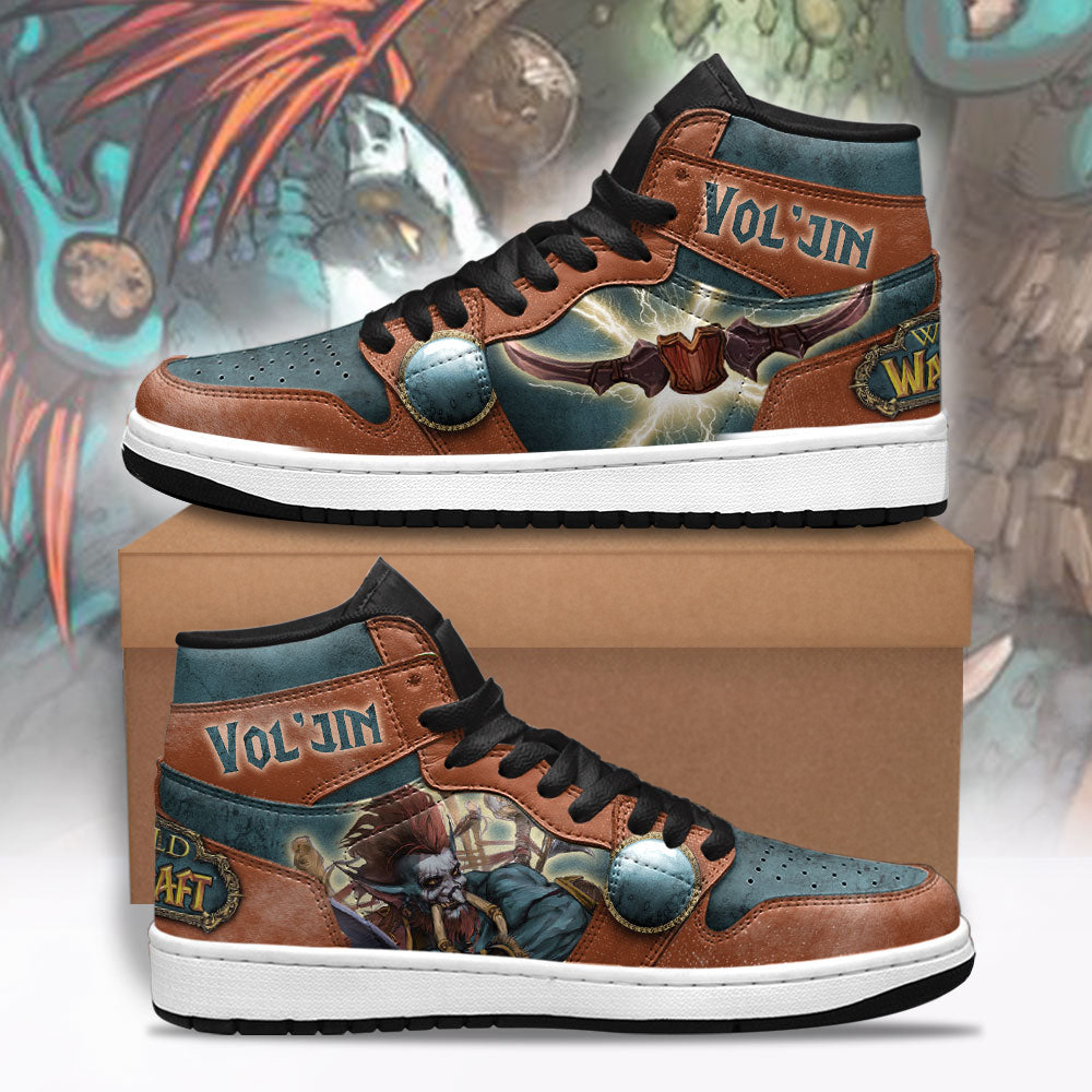 Vol’jin World of Warcraft Shoes Custom For Fans
