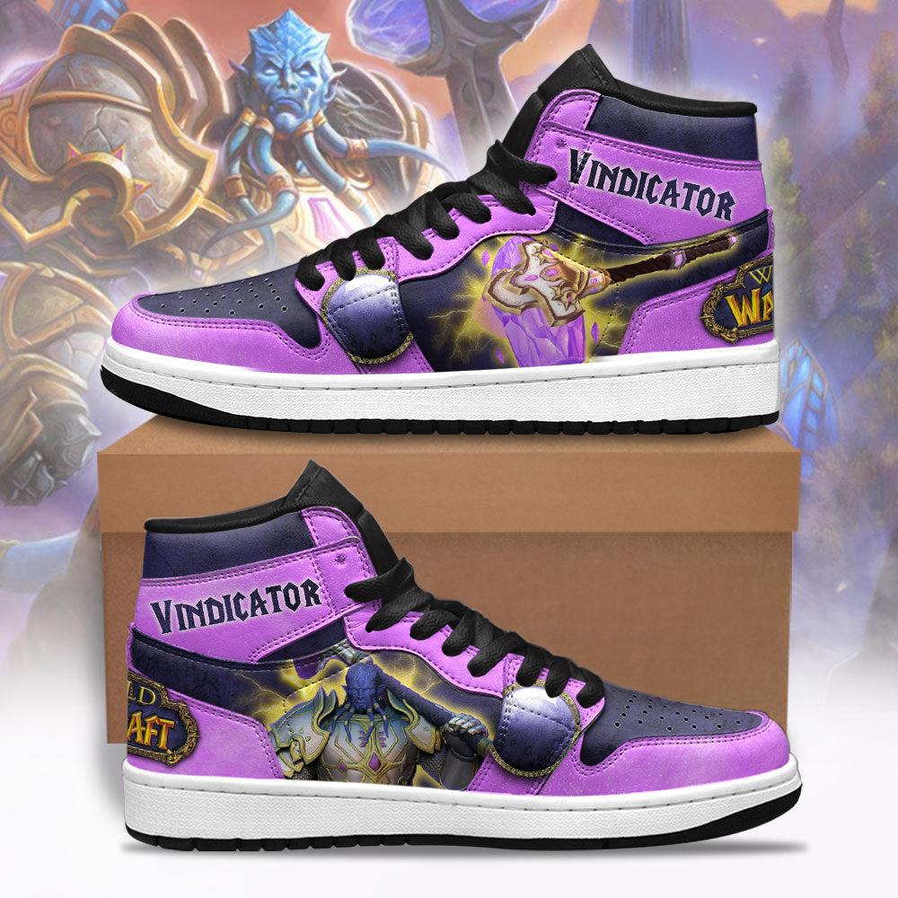 Vindicator World of Warcraft Shoes Custom For Fans