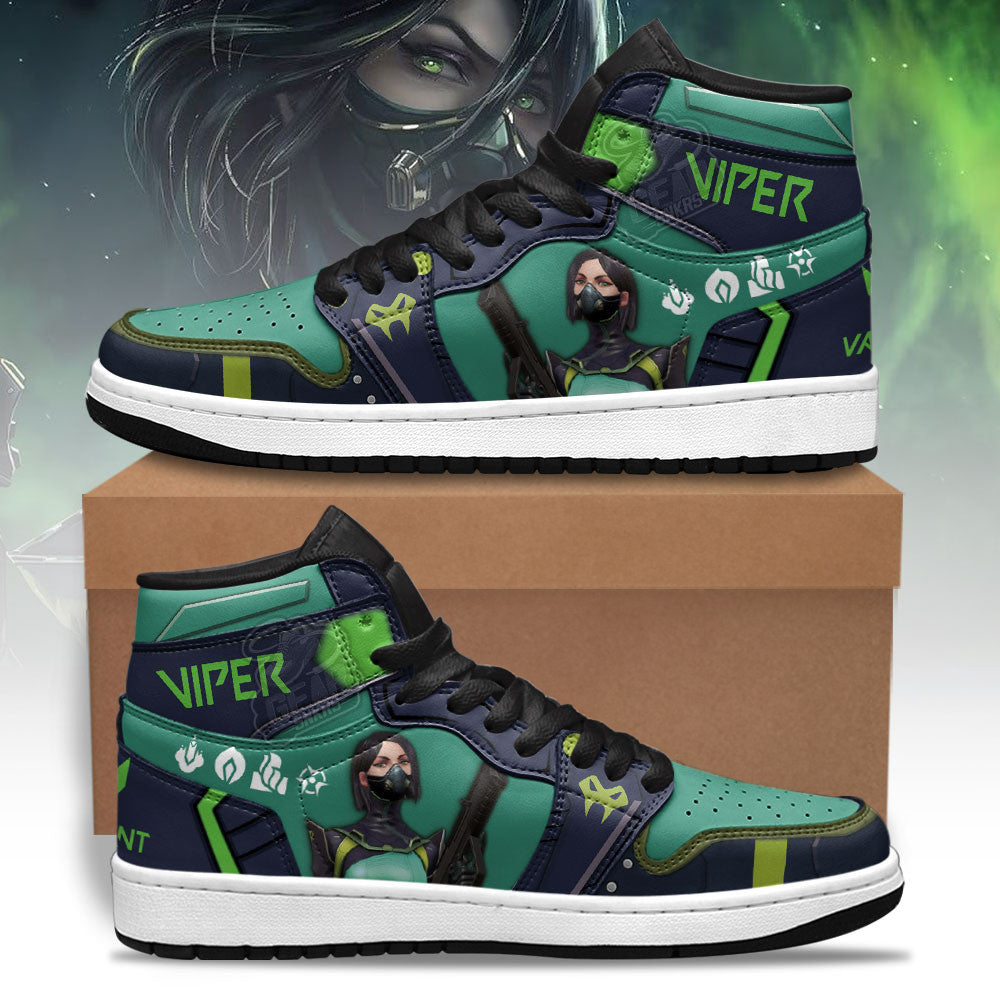 Viper Valorant Agent Shoes Custom For Gamer