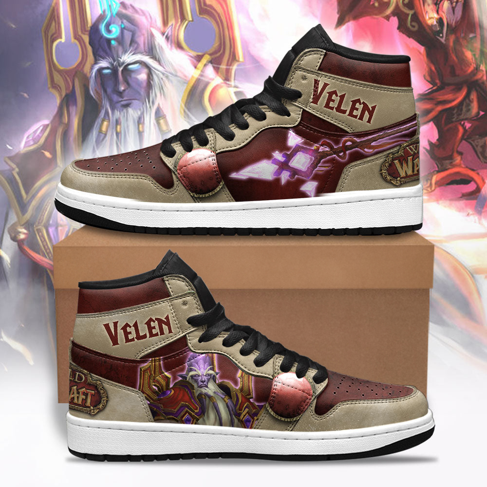 Velen World of Warcraft Shoes Custom For Fans