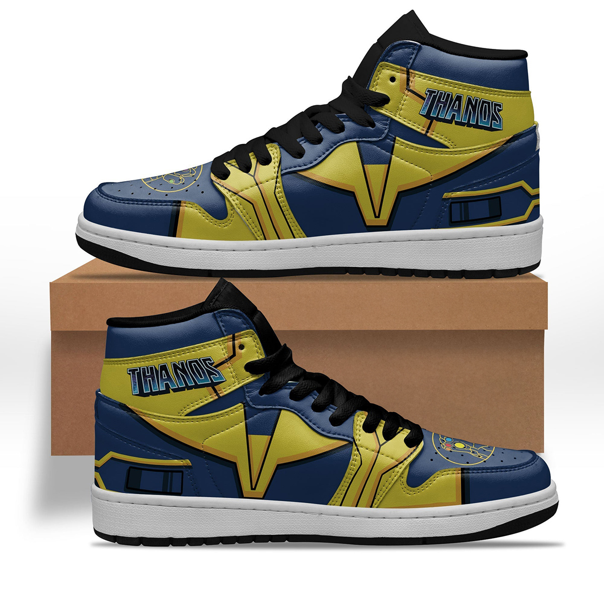 Thanos Shoes Custom Villains Sneakers