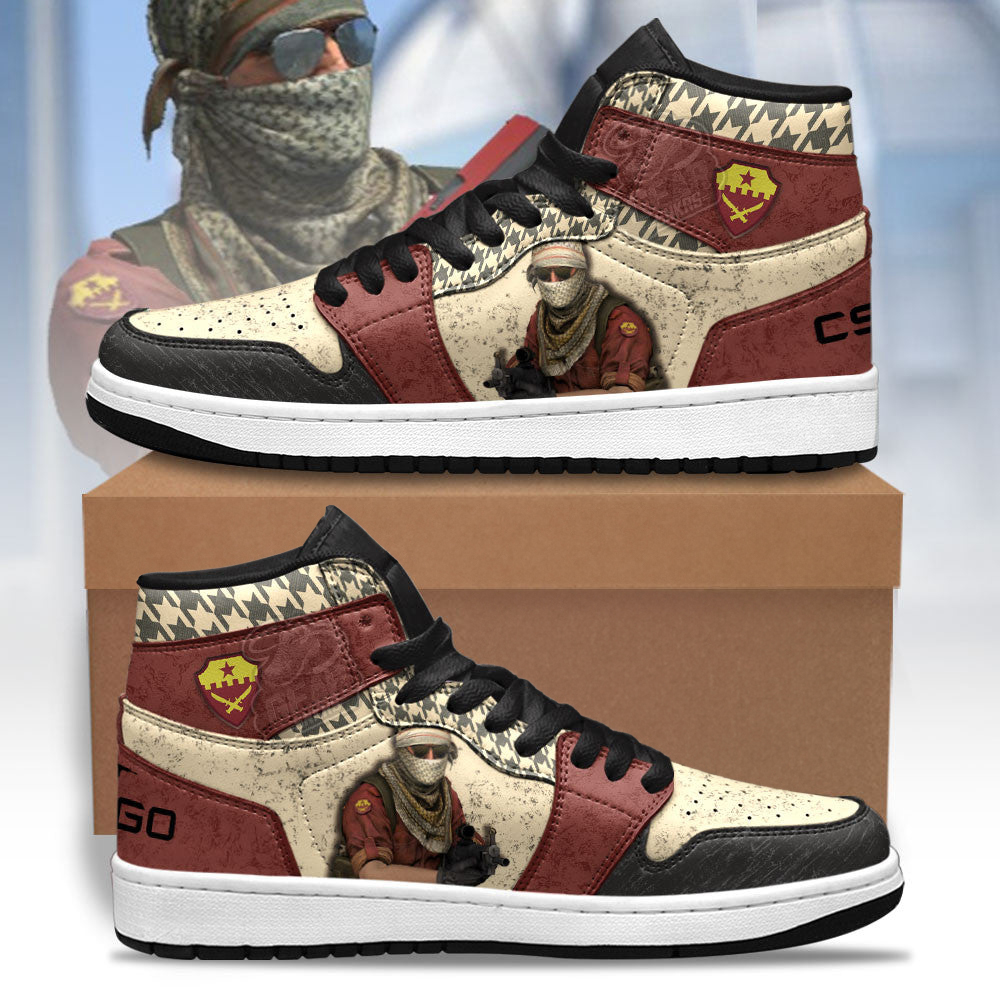 Terrorist Characters Counter-Strike Skins Shoes Custom For Fans