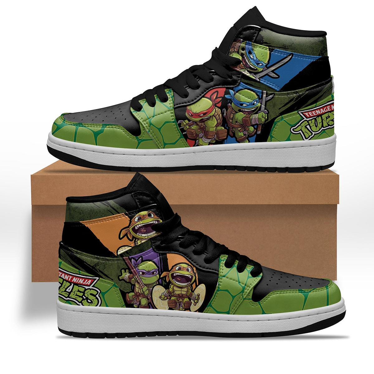 Teenage Mutant Ninja Turtles Shoes Custom Style