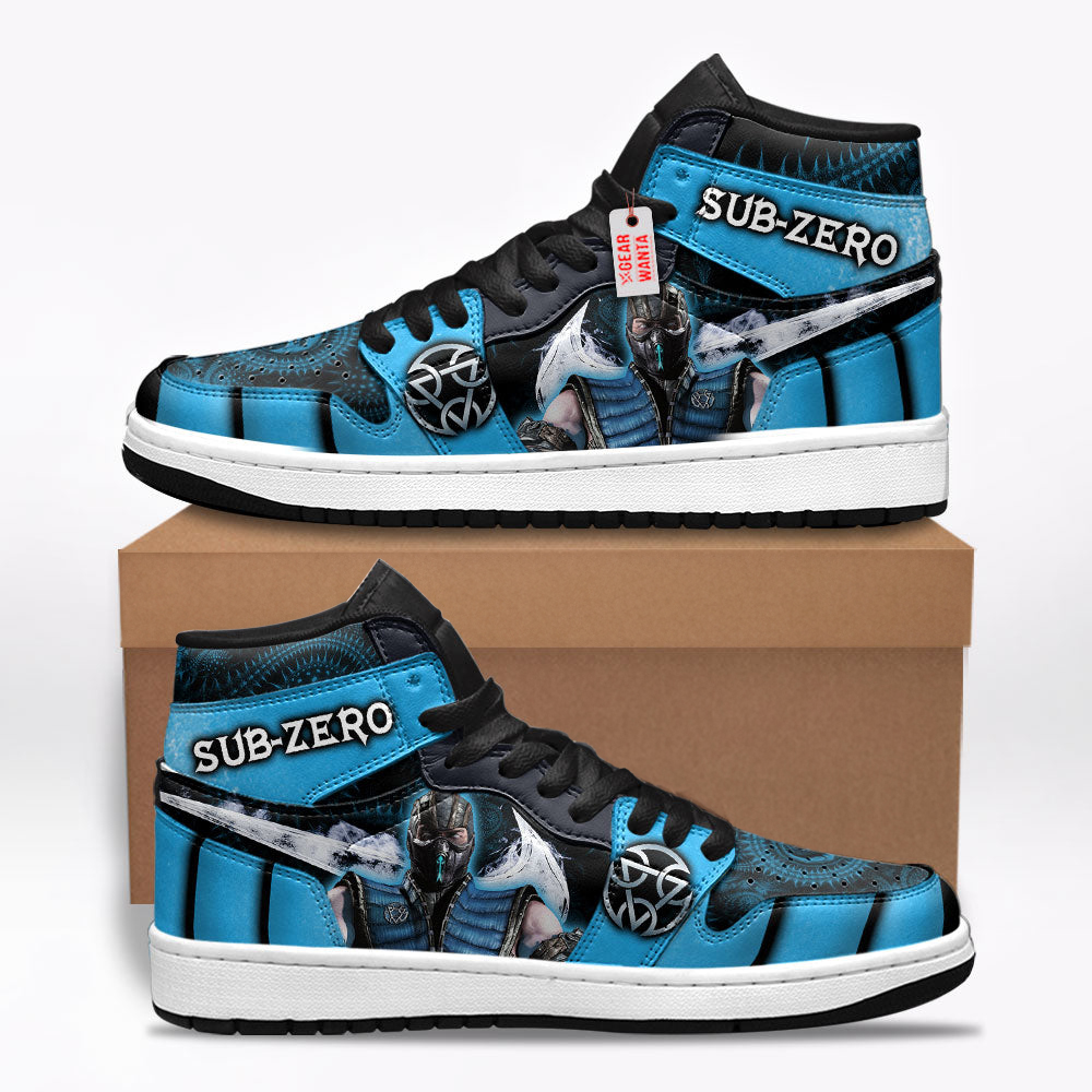 Sub-Zero Mortal Kombat Shoes Custom Sneakers For Fans