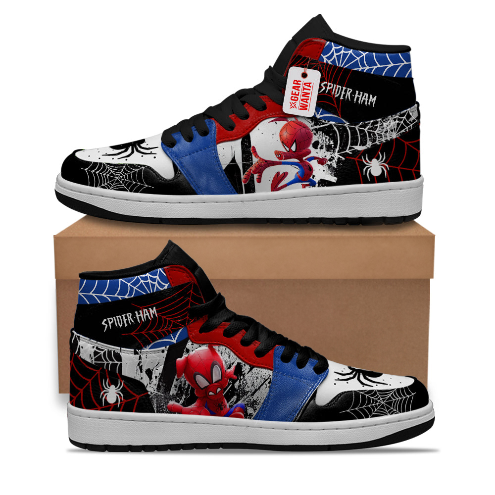 Spider-Ham Spider-Verse Shoes Custom Sneakers For Fans