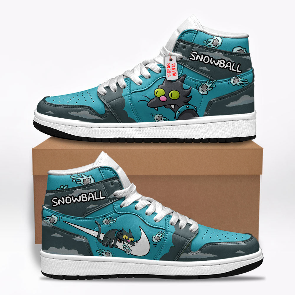 Snowball The Simpson Shoes Custom For Fans