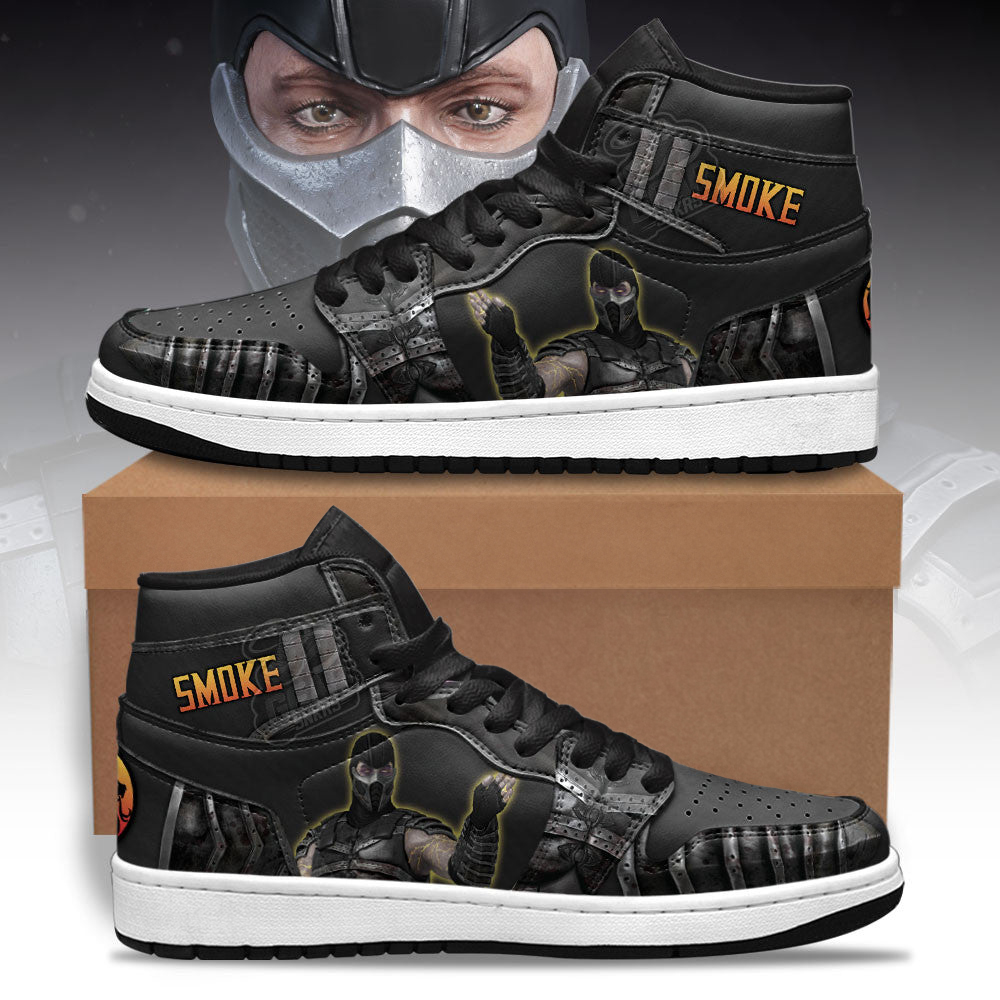 Smoke Mortal Kombat Shoes Custom For Fans