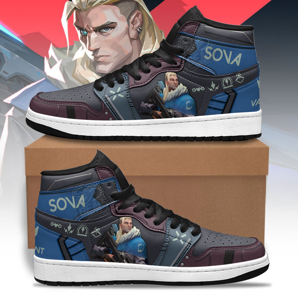 Sova Valorant Agent Sneakers Custom For Gamer