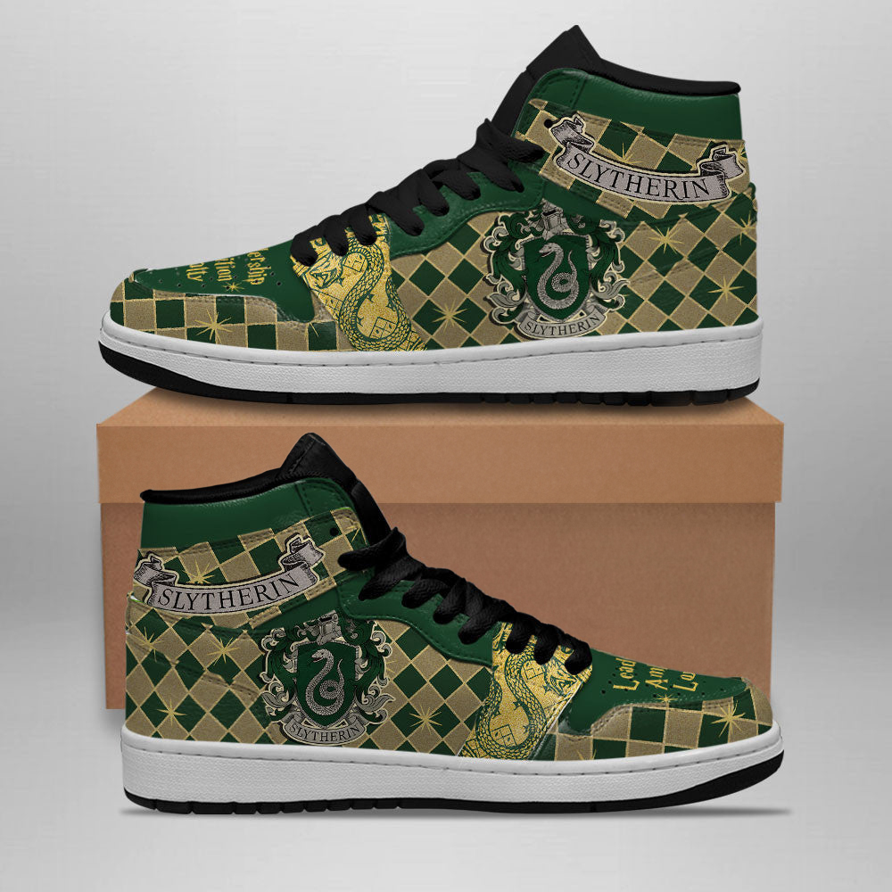 Slytherin Shoes Custom Harry Potter Sneakers For Fans