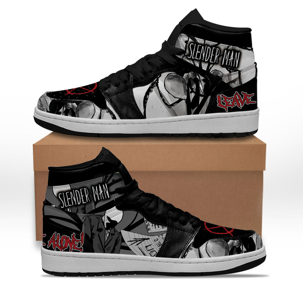 Slenderman Shoes Custom Horror Fans Sneakers