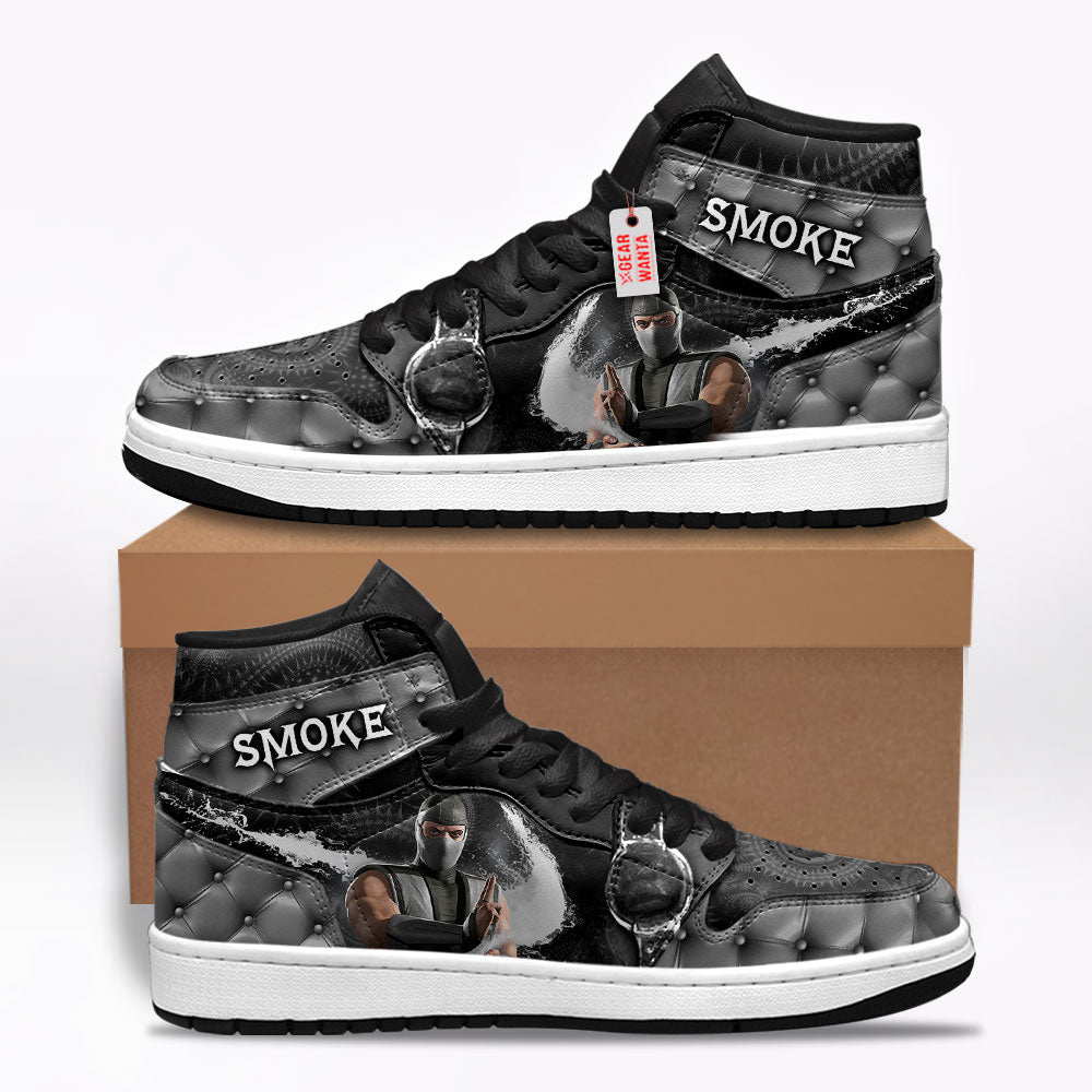 Smoke Mortal Kombat Shoes Custom Sneakers For Fans