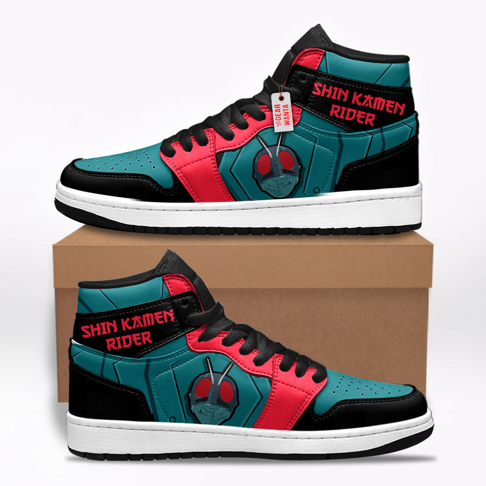 Shin Kamen Rider Ultraman Heroes Shoes Custom Sneakers