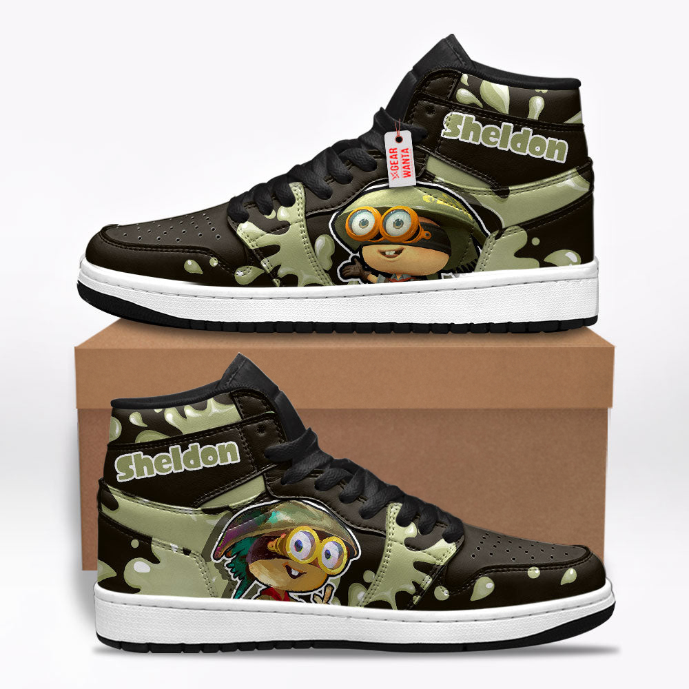 Sheldon Splatoon Shoes Custom For Fans