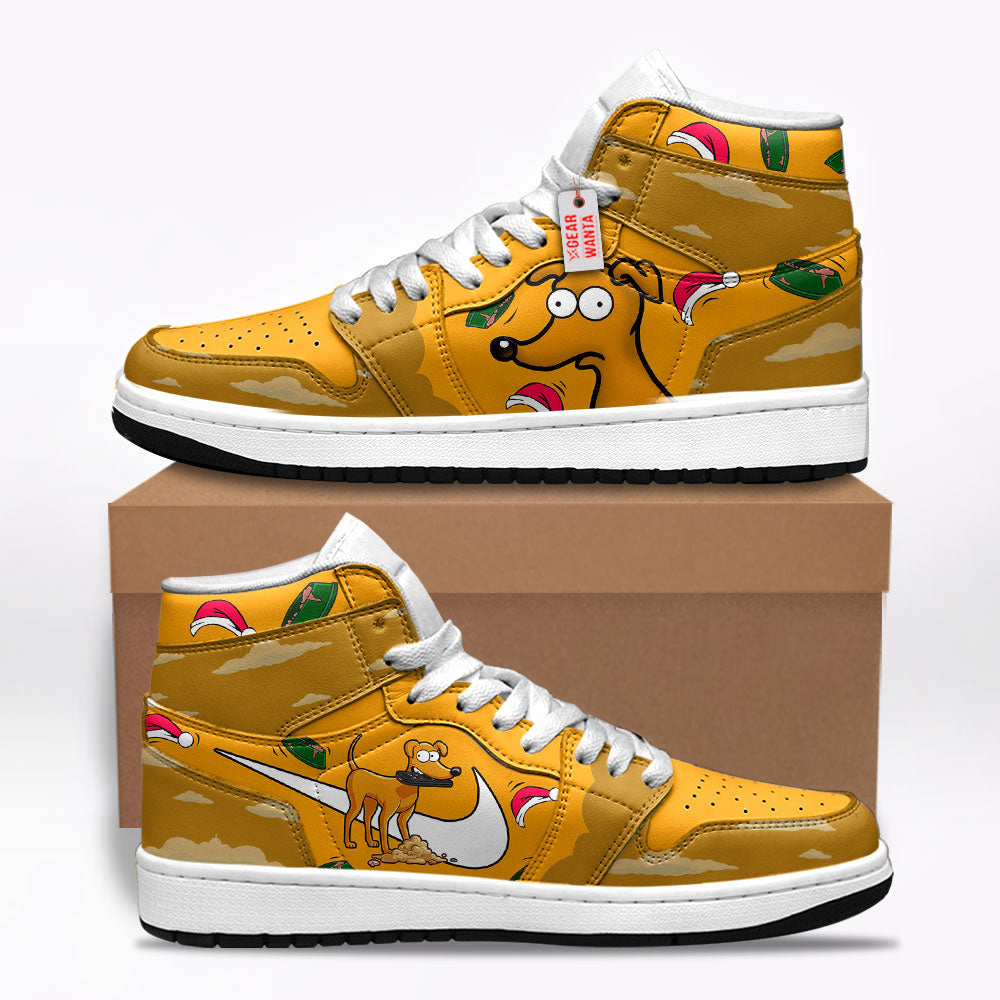 Santa’s Little Helper The Simpson Shoes Custom For Fans
