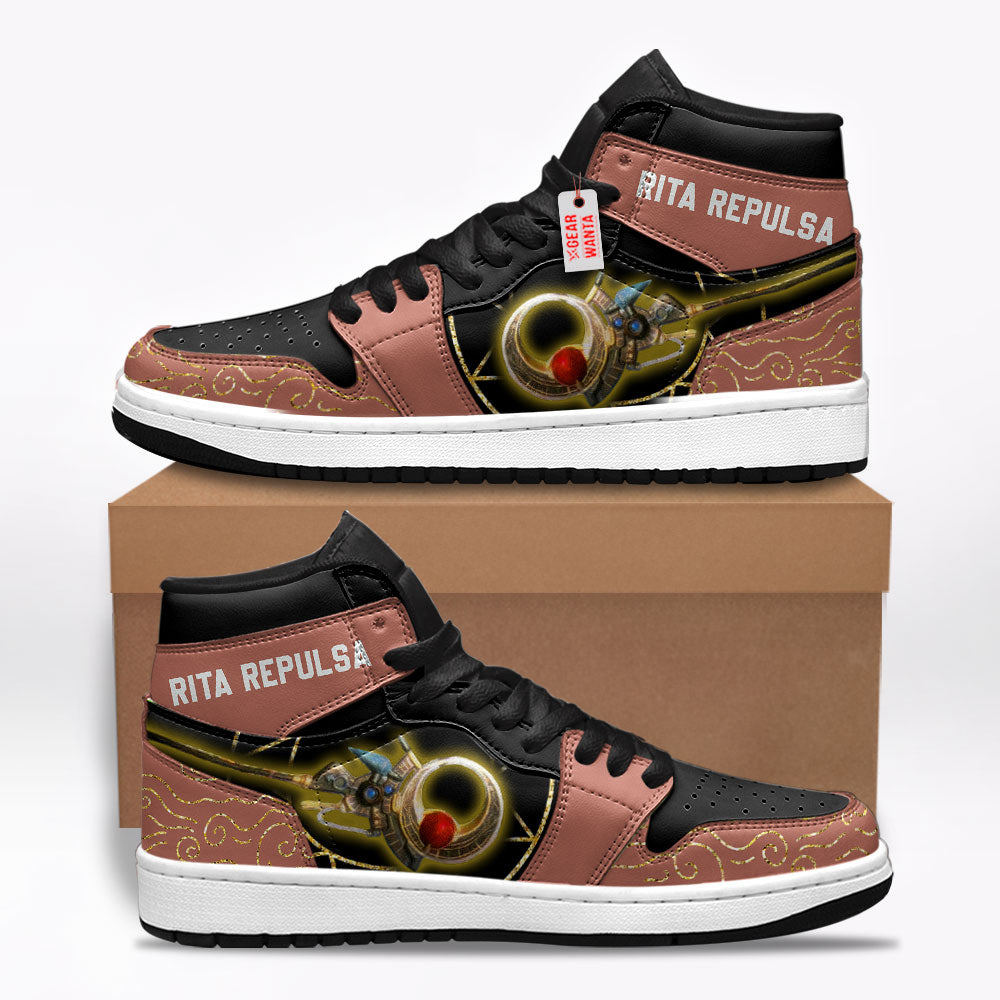 Rita Repulsa Mighty Morphin Shoes Custom Sneakers