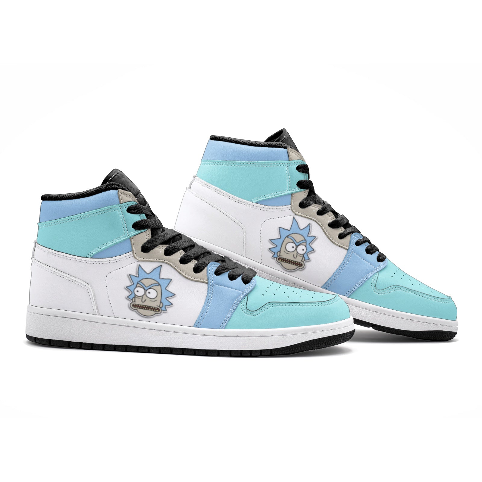 Rick Sanchez Sneakers Angry Face Custom For Fans