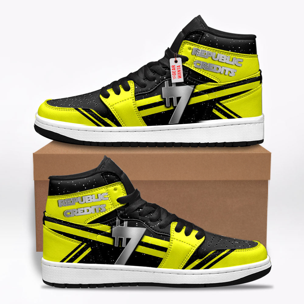 Republic Credits Star Wars Symbols Shoes Custom For Fans