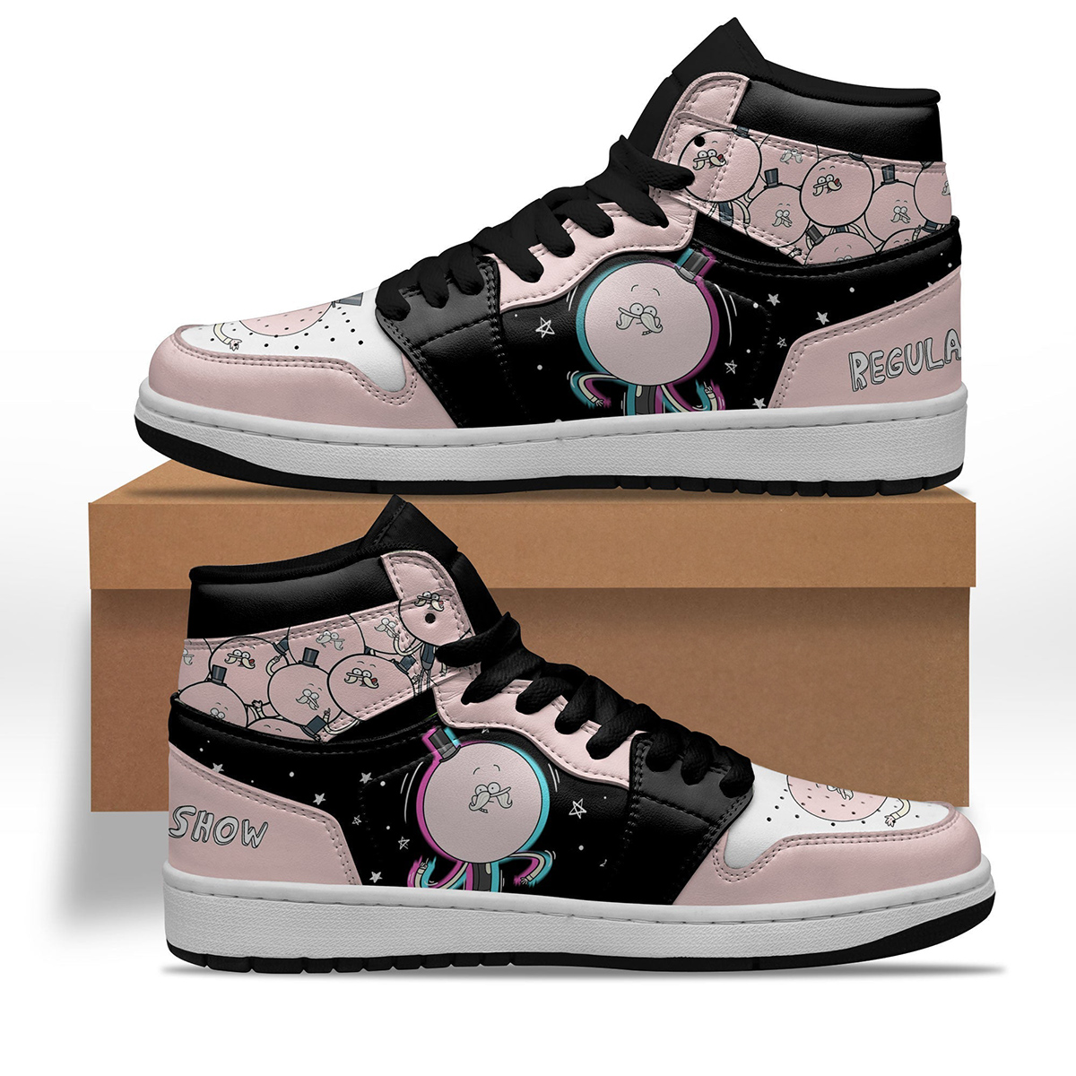 Regular Show Pops Maellard Shoes Custom
