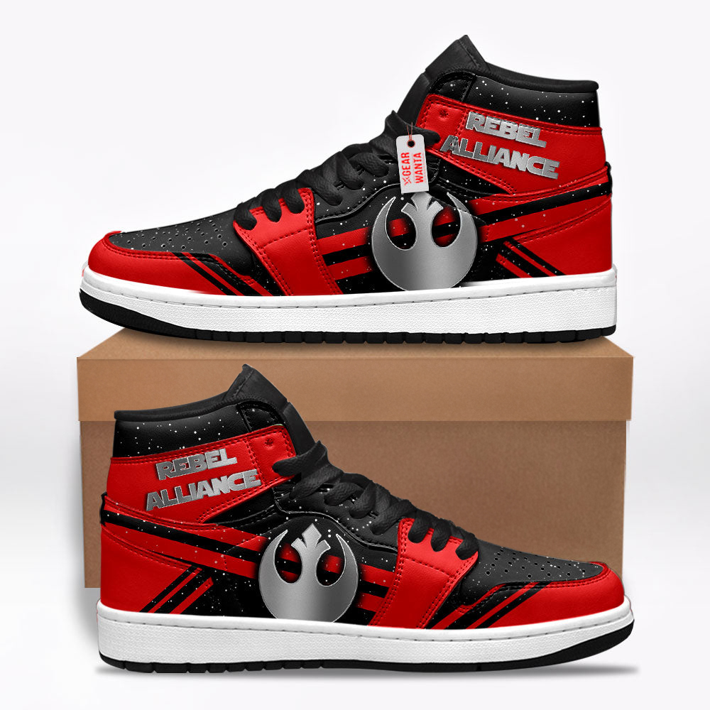 Rebel Alliance Star Wars Symbols Shoes Custom For Fans