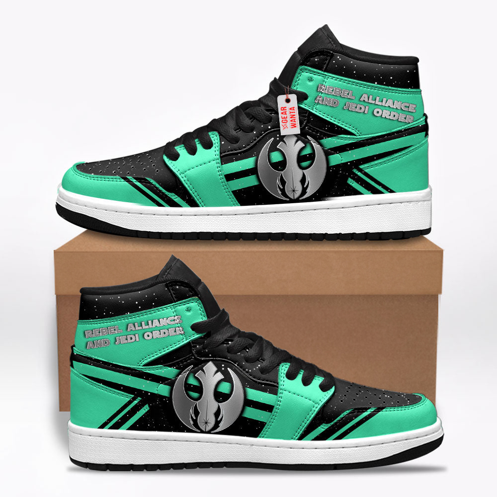 Rebel Alliance & Jedi Order Star Wars Symbol Shoes Custom