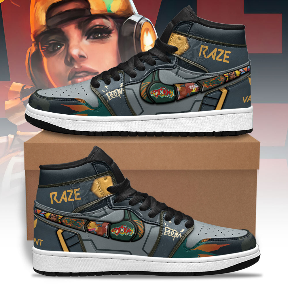 Raze Valorant Agent Shoes Custom For Gamer