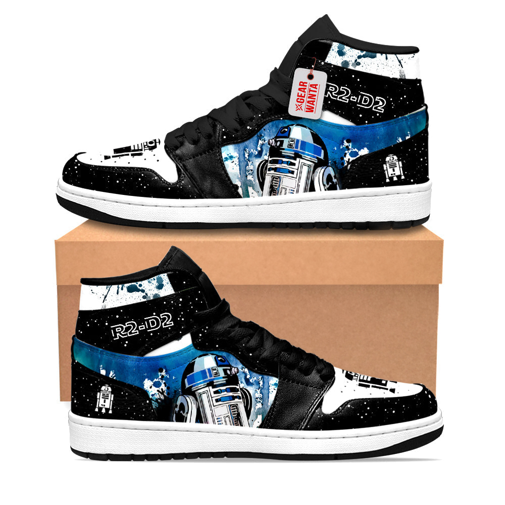 R2-D2 Star Wars Shoes Custom Sneakers
