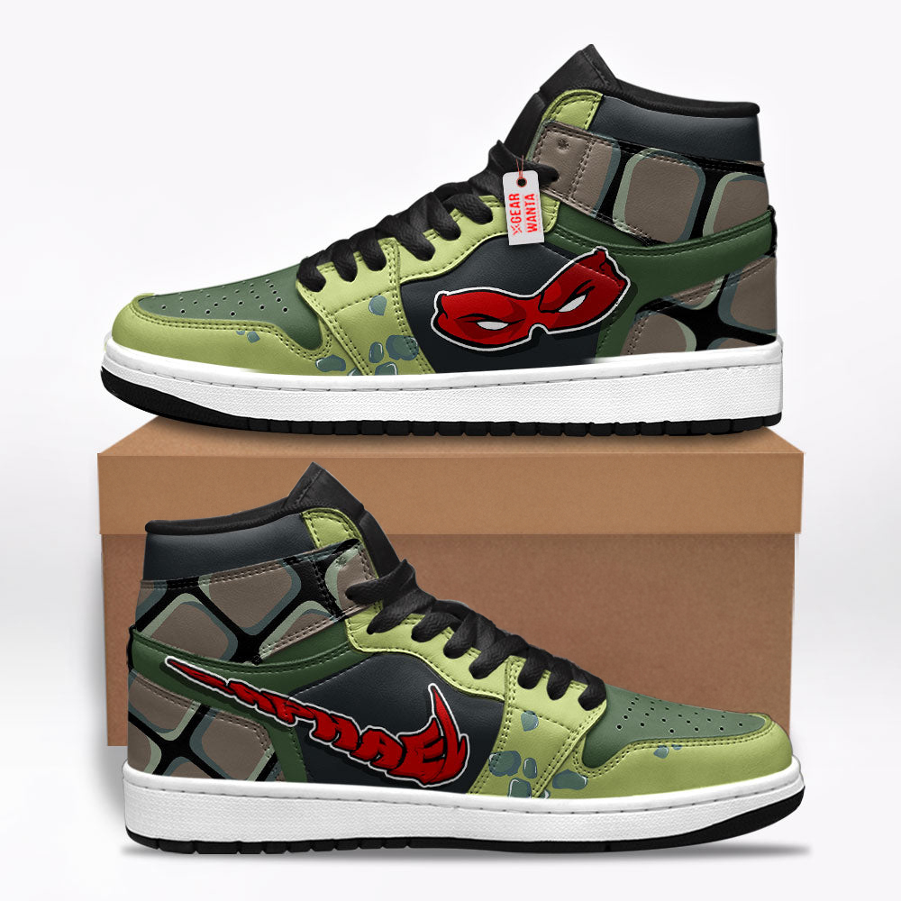 Raphael Teenage Mutant Ninja Turtles Shoes Custom