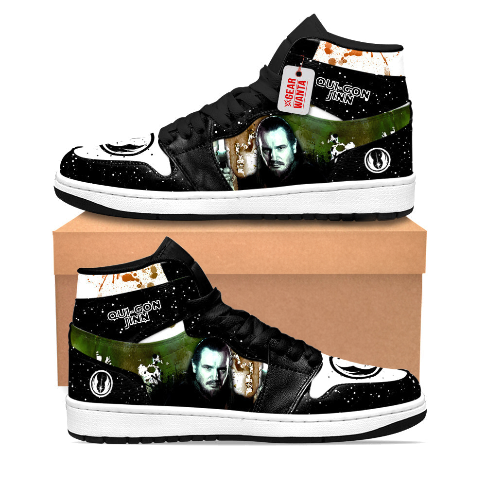 Qui-Gon Jinn Star Wars Shoes Custom Sneakers