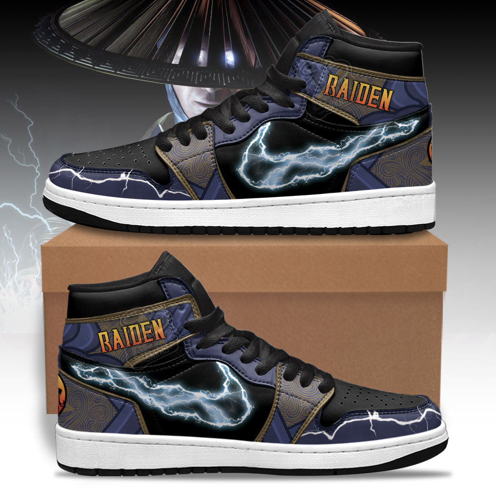 Raiden Mortal Kombat Shoes Custom For Fans