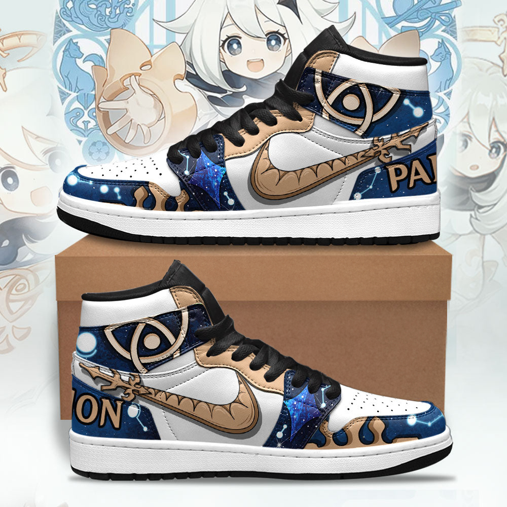 Paimon Genshin Sneakers Custom For Gamer