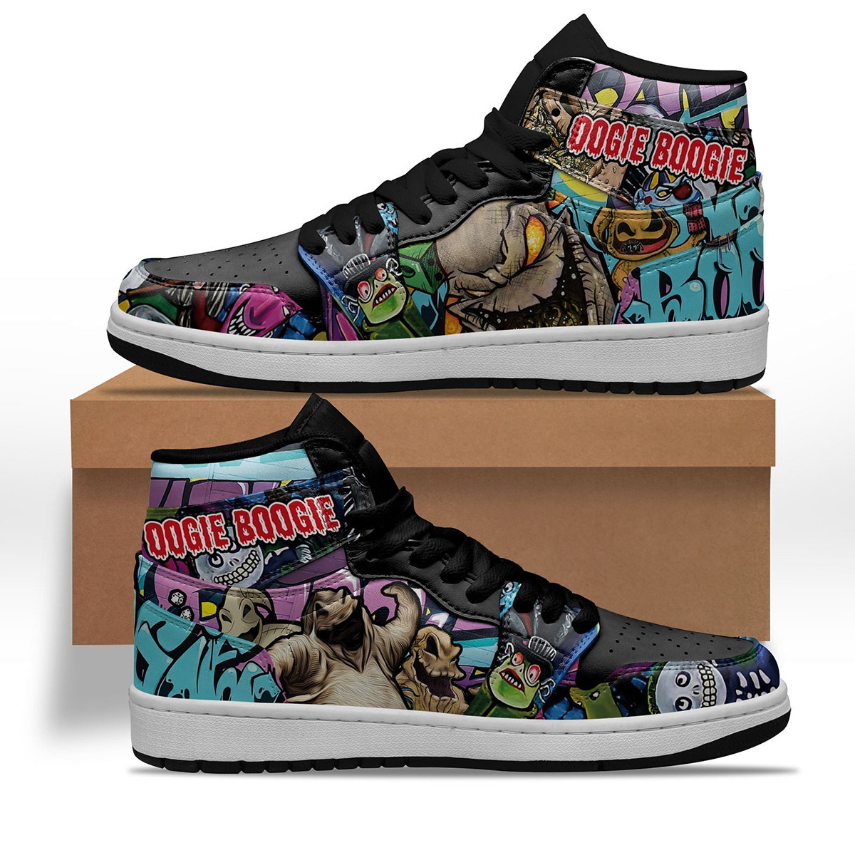 Oogie Boogie Sneakers Custom Shoes For Fans