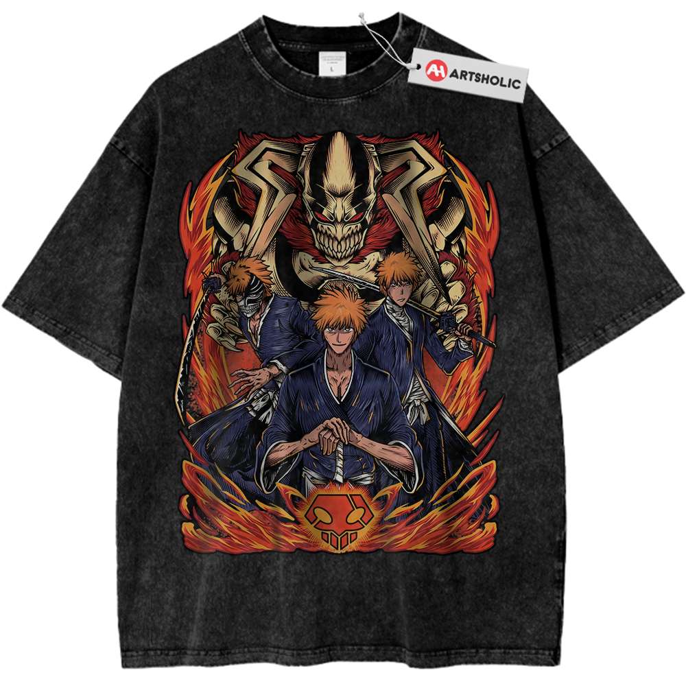 Ichigo Kurosaki Shirt, Bleach Shirt, Anime Shirt, Vintage T-Shirt