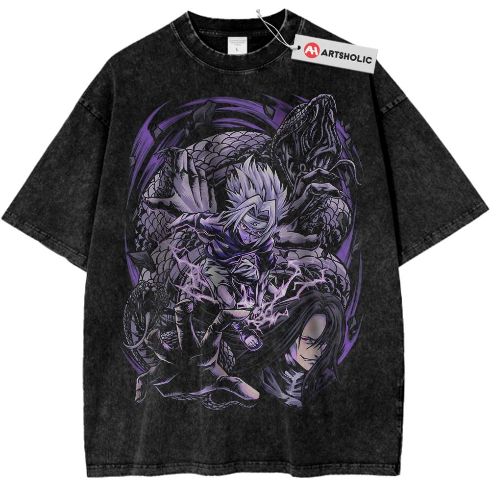 Sasuke Uchiha Shirt, Naruto Shirt, Anime Shirt, Vintage Tee