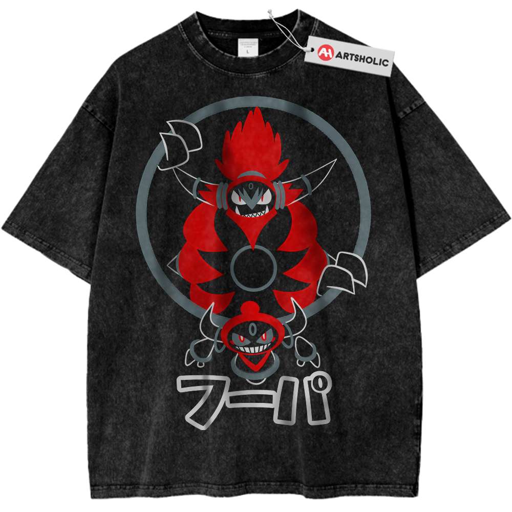 Hoopa Shirt, Pokemon Shirt, PKM Shirt, Anime Shirt, Vintage Tee