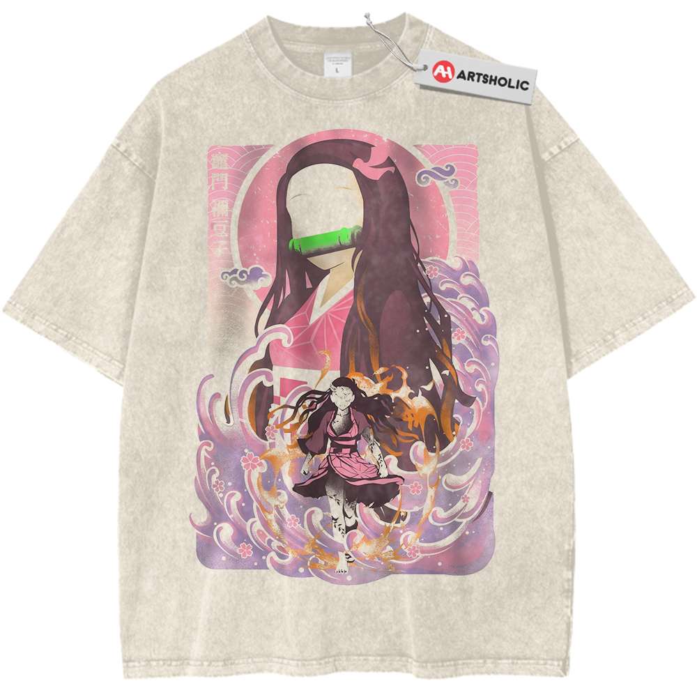 Nezuko Kamado Shirt, Demon Slayer Shirt, Anime Shirt, Vintage Tee
