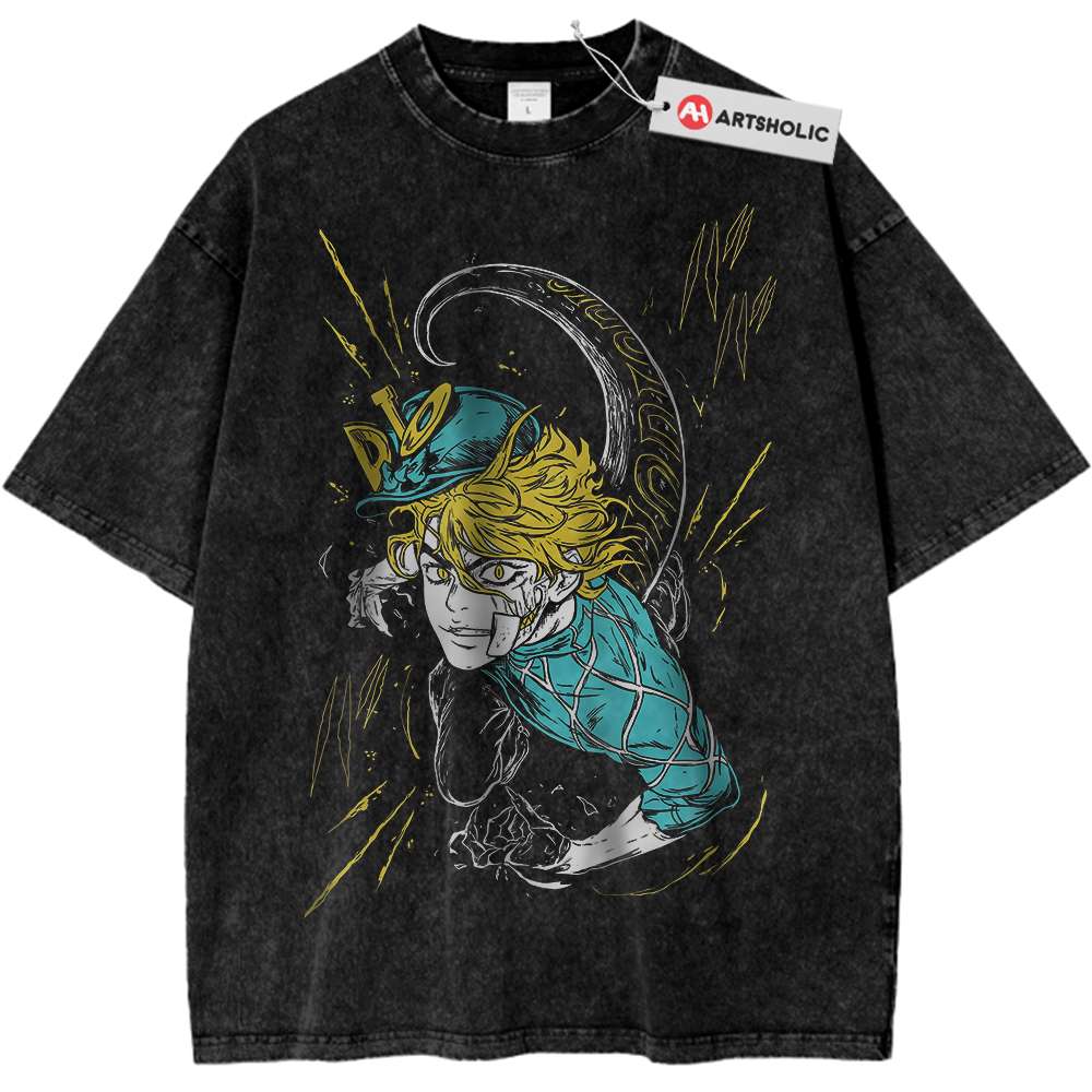 Dio Brando Shirt, JoJo’s Bizarre Adventure Shirt, Anime Shirt, Vintage T-Shirt