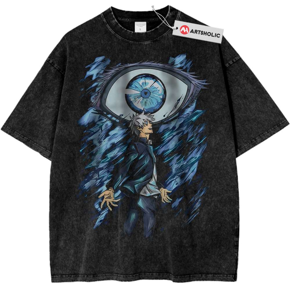 Satoru Gojo Shirt, Jujutsu Kaisen Shirt, Anime Shirt, Vintage Tee
