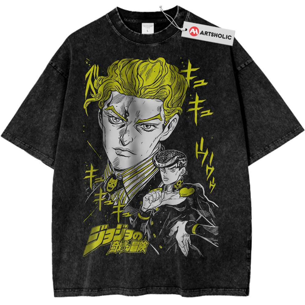 Josuke Higashikata Shirt, JoJo’s Bizarre Adventure Shirt, Anime Shirt, Vintage T-Shirt