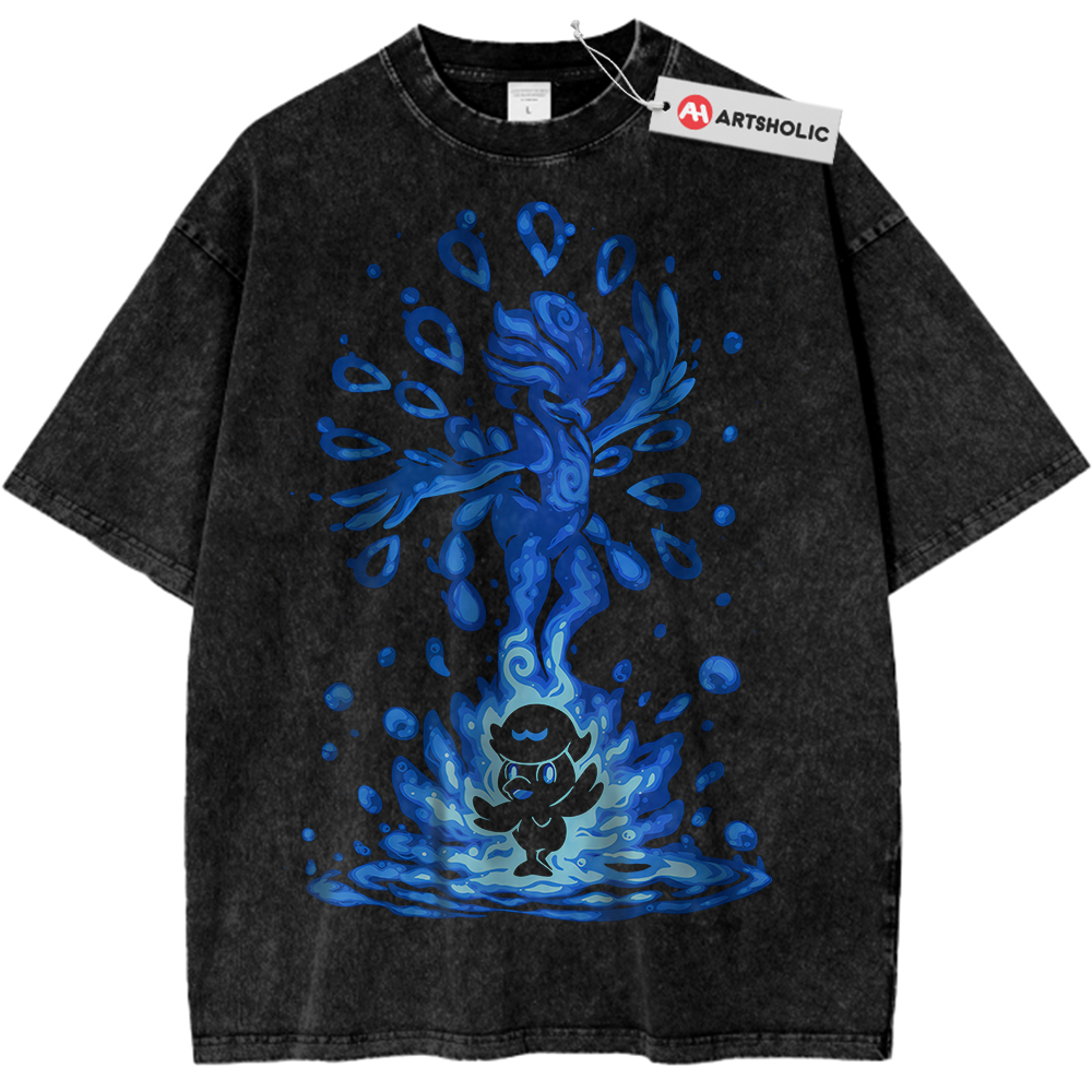 Quaxly vs Quaquaval Shirt, Pokemon Shirt, PKM Shirt, Anime Shirt, Vintage T-Shirt