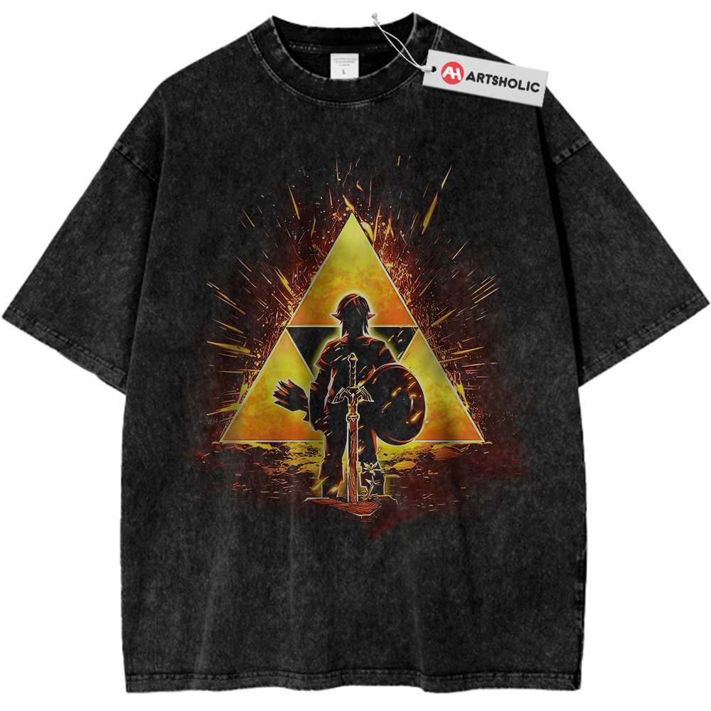 Link Shirt, The Legend of Zelda Shirt, Game Shirt, Vintage T-Shirt