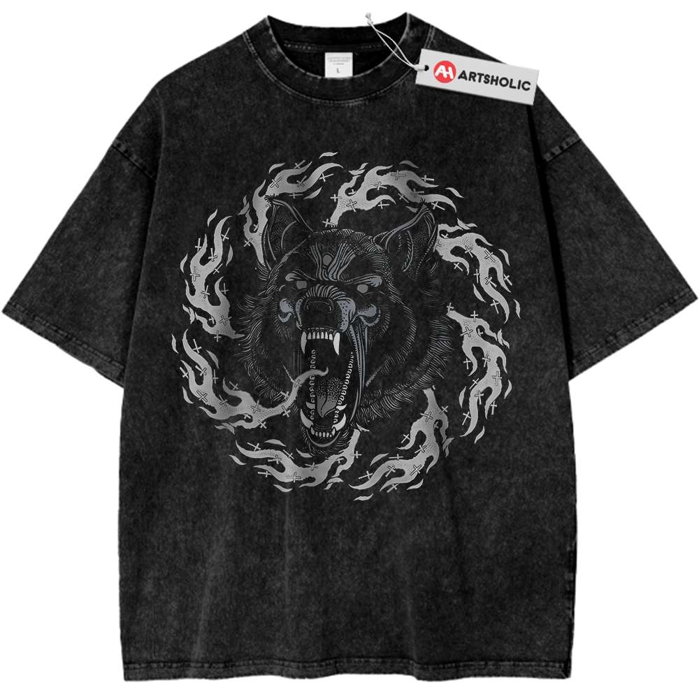Wolf Shirt, Animal Shirt, Vintage T-Shirt