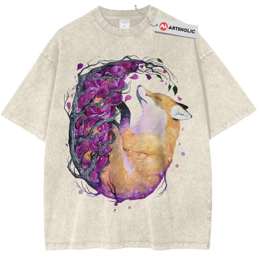 Fox Shirt, Animal Lover Shirt, Vintage T-Shirt