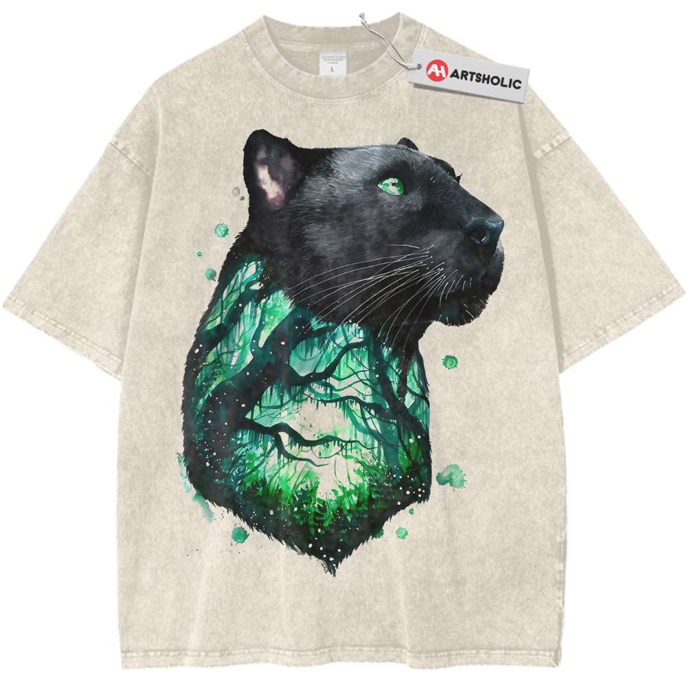 Black Panther Shirt, Animal Lover Shirt, Vintage T-Shirt