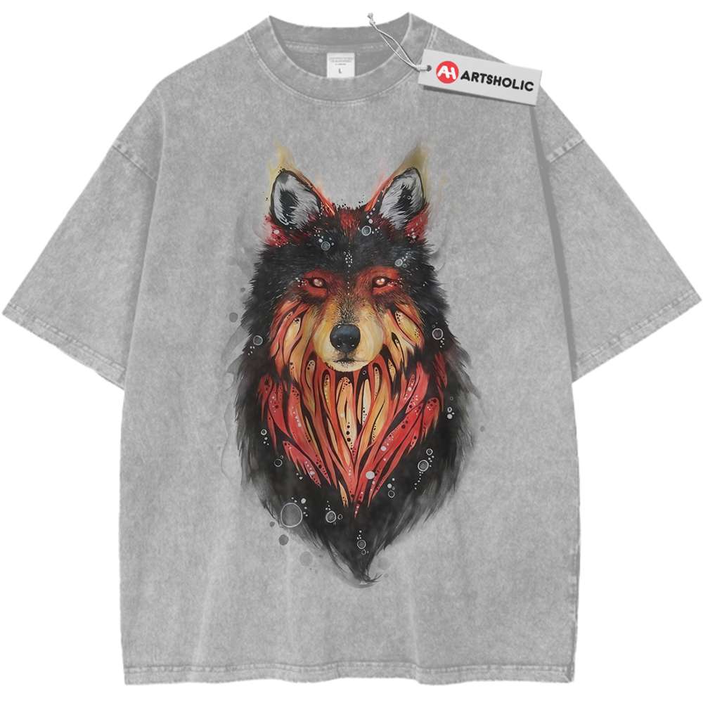 Wolf Shirt, Animal Lover Shirt, Vintage Tee