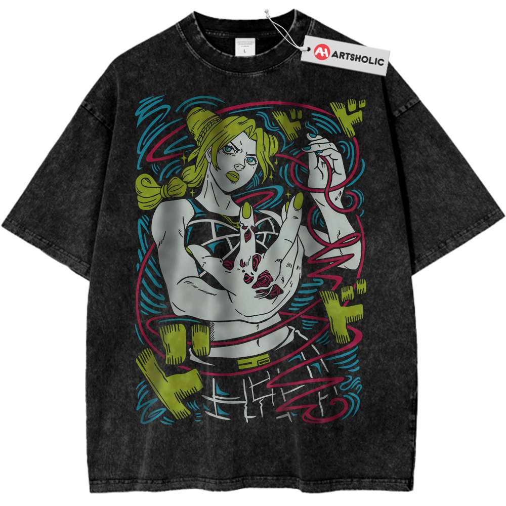 Jolyne Cujoh Shirt, JoJo’s Bizarre Adventure Shirt, Anime Shirt, Vintage Tee