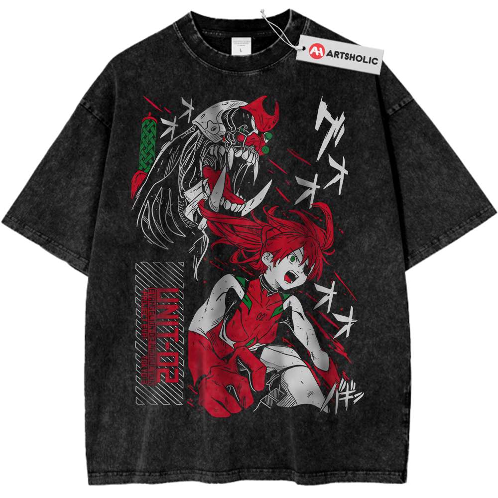 Asuka Langley Soryu Shirt, Neon Genesis Evangelion Shirt, Anime Shirt, Vintage Tee