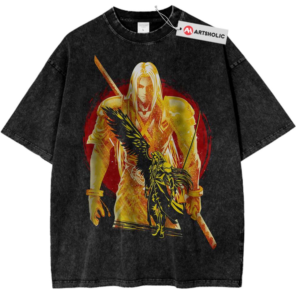 Sephiroth Shirt, Final Fantasy Shirt, Game Shirt, Vintage Tee