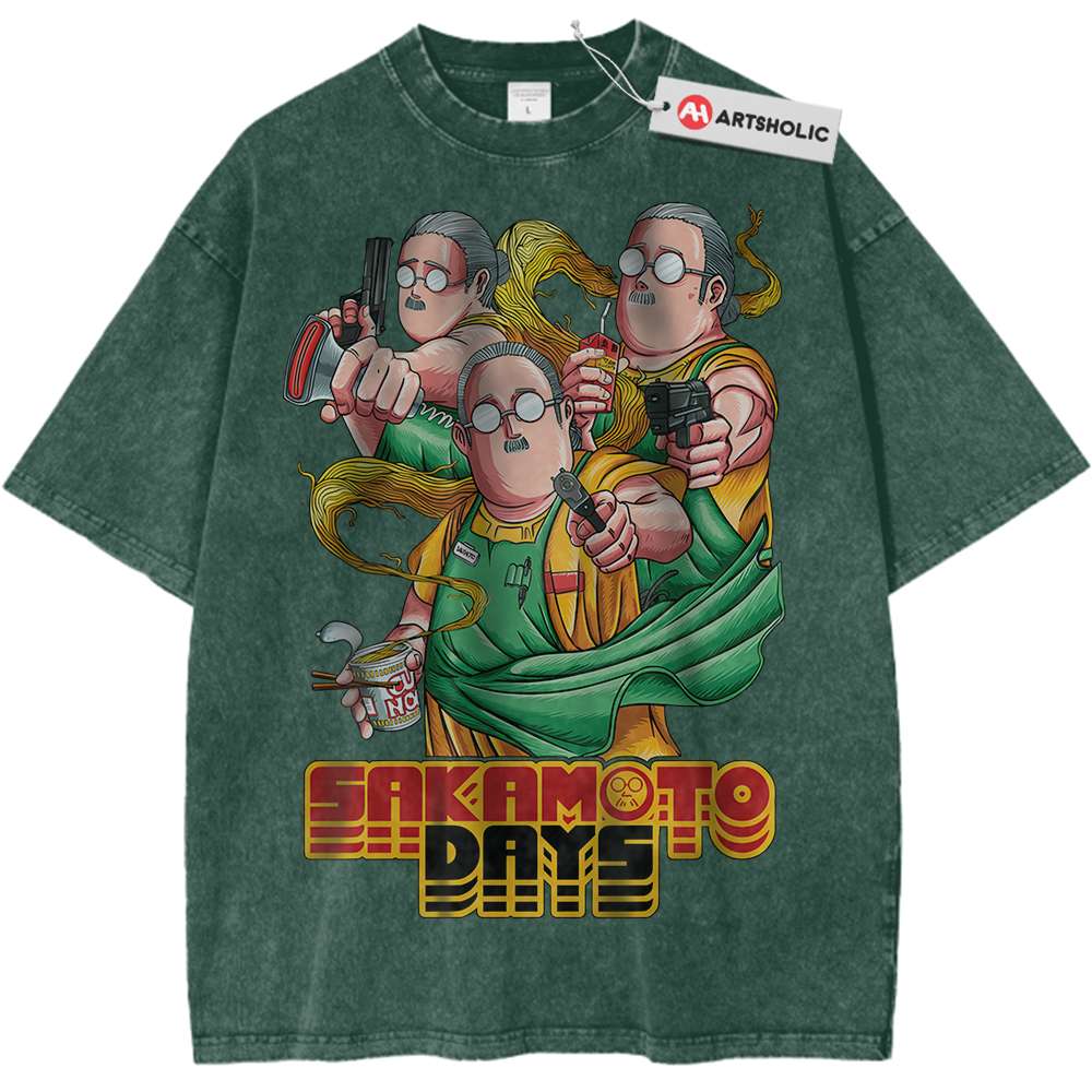 Taro Sakamoto Shirt, Sakamoto Days Shirt, Anime Shirt, Vintage T-Shirt