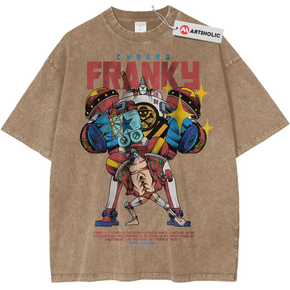 Franky Shirt, One Piece Shirt, Anime Shirt, Vintage T-Shirt