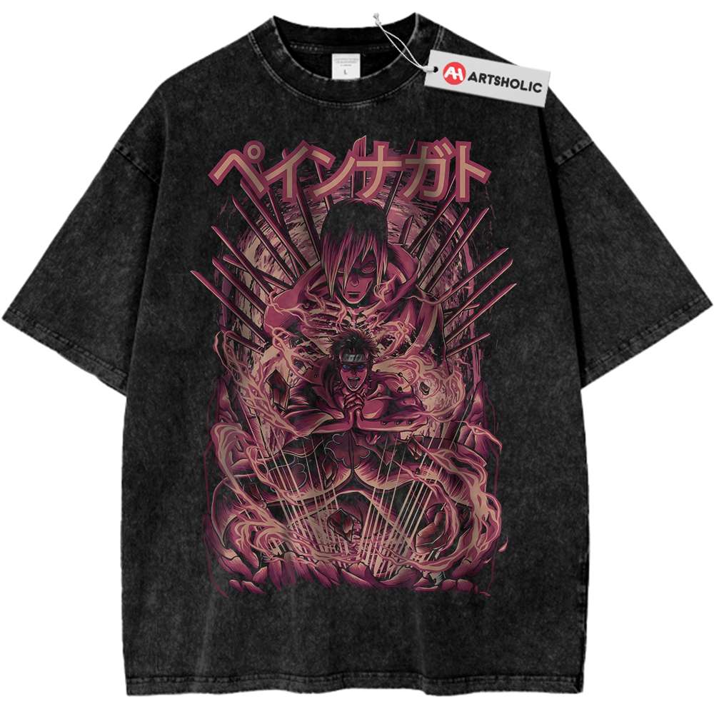 Pain – Nagato Uzumaki Shirt, Naruto Shirt, Anime Shirt, Vintage T-Shirt